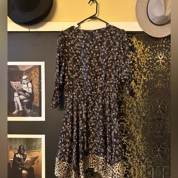 Rebecca Taylor Scarlett Tie-Sleeved Mini Dress - Picture 10 of 11